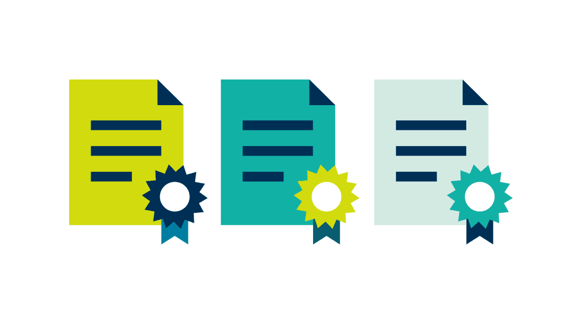 Online qualification certificates